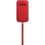 Apple , 12 Pro Max Leather Sleeve with MagSafe , Sleeve with MagSafe , Apple , iPhone 12 Pro Max , Leather , Red