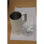 SALE OUT. Xiaomi Straw Mug , Xiaomi , Straw Mug , Capacity 1 L , Material Stainless steel , White , DEMO