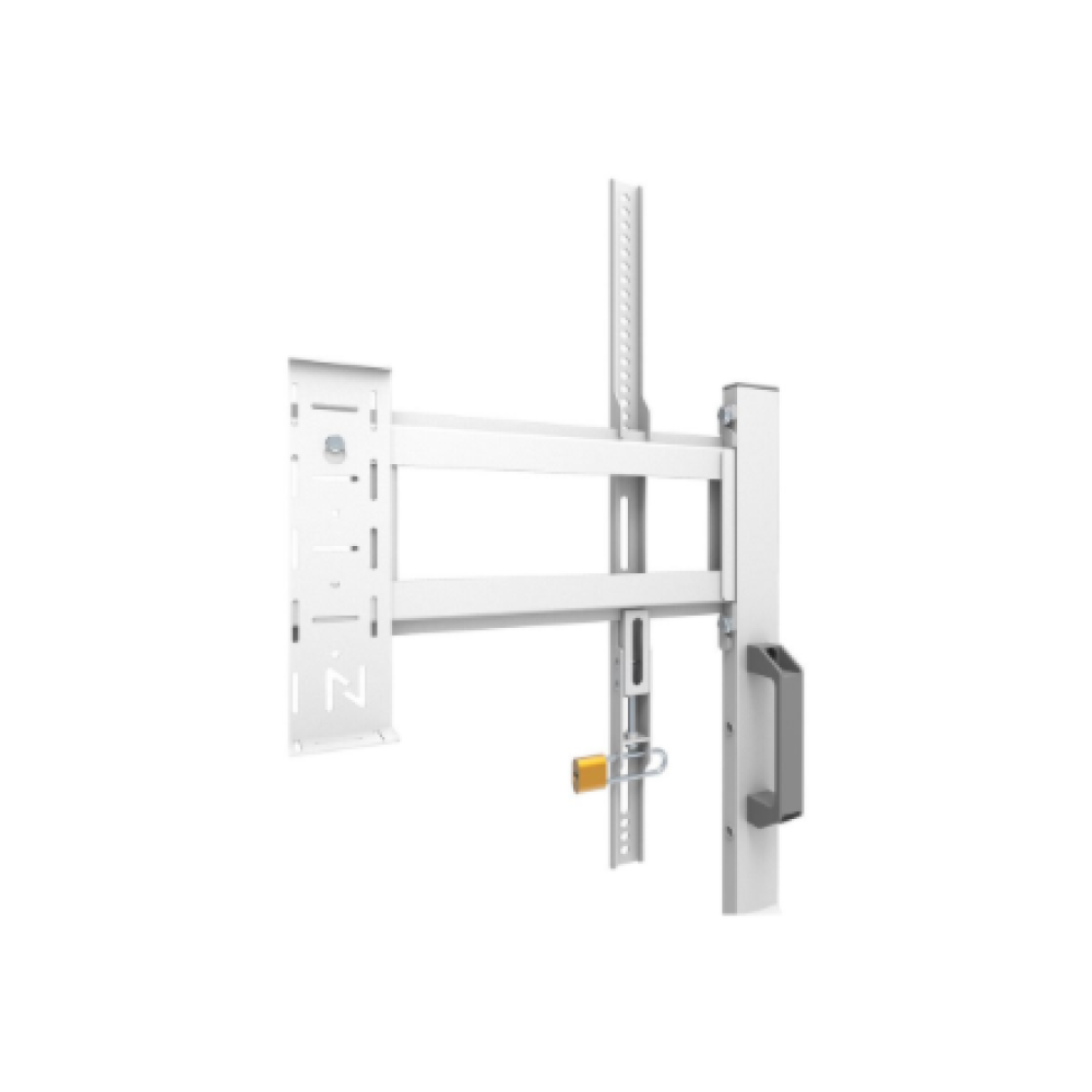 Neomounts Floor stand , FL50-525WH1 TV trolley , Adjustable Height , 55-86 , Maximum weight (capacity) 76 kg , White