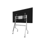 Neomounts Floor stand , FL50-525WH1 TV trolley , Adjustable Height , 55-86 , Maximum weight (capacity) 76 kg , White