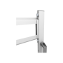 Neomounts Floor stand , FL50-525WH1 TV trolley , Adjustable Height , 55-86 , Maximum weight (capacity) 76 kg , White