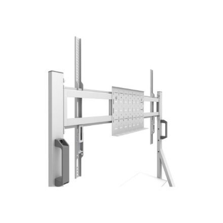 Neomounts Floor stand , FL50-525WH1 TV trolley , Adjustable Height , 55-86 , Maximum weight (capacity) 76 kg , White