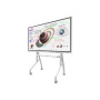 Neomounts Floor stand , FL50-525WH1 TV trolley , Adjustable Height , 55-86 , Maximum weight (capacity) 76 kg , White
