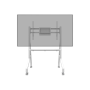 Neomounts Floor stand , FL50-525WH1 TV trolley , Adjustable Height , 55-86 , Maximum weight (capacity) 76 kg , White