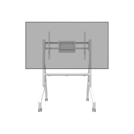 Neomounts Floor stand , FL50-525WH1 TV trolley , Adjustable Height , 55-86 , Maximum weight (capacity) 76 kg , White