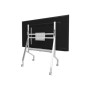 Neomounts Floor stand , FL50-525WH1 TV trolley , Adjustable Height , 55-86 , Maximum weight (capacity) 76 kg , White