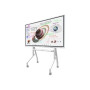 Neomounts Floor stand , FL50-525WH1 TV trolley , Adjustable Height , 55-86 , Maximum weight (capacity) 76 kg , White