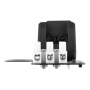 Lanberg Closed-loop thermostat 10A for rack cabinets with 19 ear and terminal block, black , Lanberg