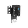 Lanberg Closed-loop thermostat 10A for rack cabinets with 19 ear and terminal block, black , Lanberg