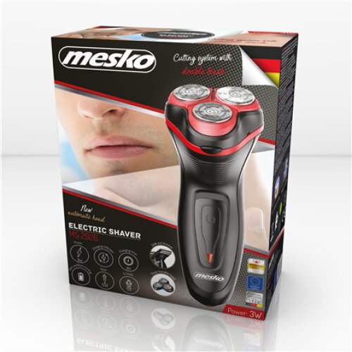 Mesko , Electric Shaver , MS 2926 , Operating time (max) 30 min , NiMH , Black