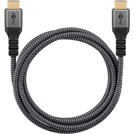 Goobay High Speed HDMI Cable with Ethernet , HDMI to HDMI , 1 m
