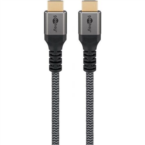 Goobay High Speed HDMI Cable with Ethernet , HDMI to HDMI , 1 m
