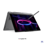 Lenovo Yoga 7 2-in-1 14IPH11 Intel , Luna Grey , 14 , OLED , Touchscreen , WUXGA , 1920 x 1200 pixels , Glossy , Intel Core Ultra 5 , 322 , 16 GB , Soldered LPDDR5X , Solid-state drive capacity 512 GB , Intel Graphics , Windows 11 Home , 802.11be , Blueto
