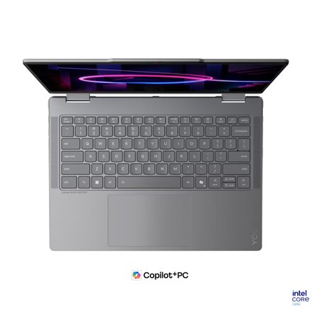 Lenovo Yoga 7 2-in-1 14IPH11 Intel , Luna Grey , 14 , OLED , Touchscreen , WUXGA , 1920 x 1200 pixels , Glossy , Intel Core Ultra 5 , 322 , 16 GB , Soldered LPDDR5X , Solid-state drive capacity 512 GB , Intel Graphics , Windows 11 Home , 802.11be , Blueto
