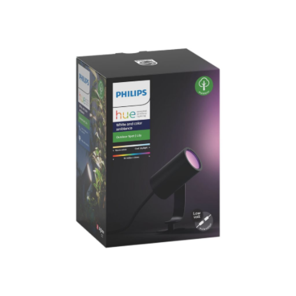Philips Hue WCA Lily Outdoor Spot Light Extension 24V , 8 W , 2000-6500 Hue White Colour Ambiance