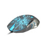 Fury Gladiator OPTICAL [3200DPI], RGB LED light, Black, Wired Optical Gaming Mouse