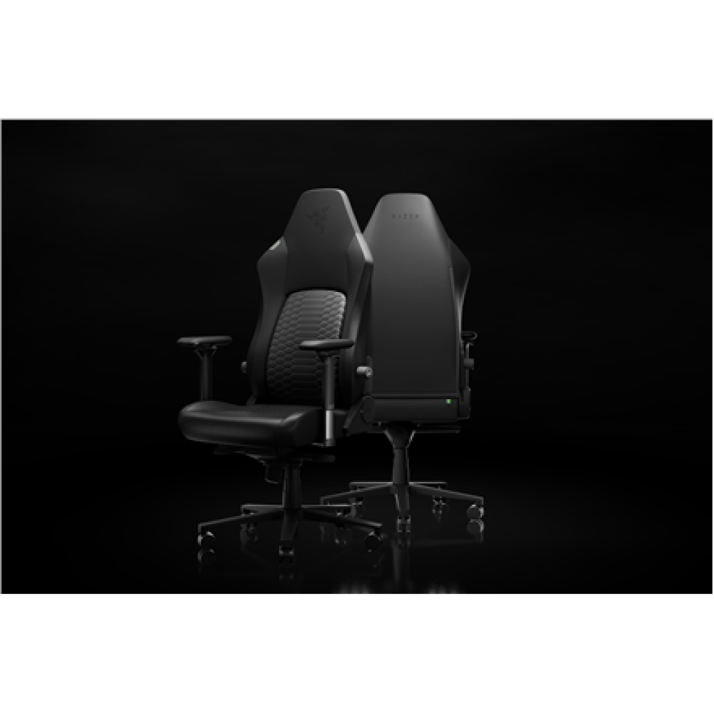 Razer Ergonomic Gaming Chair with Breathable Comfort , Iskur V2 NewGen , Black