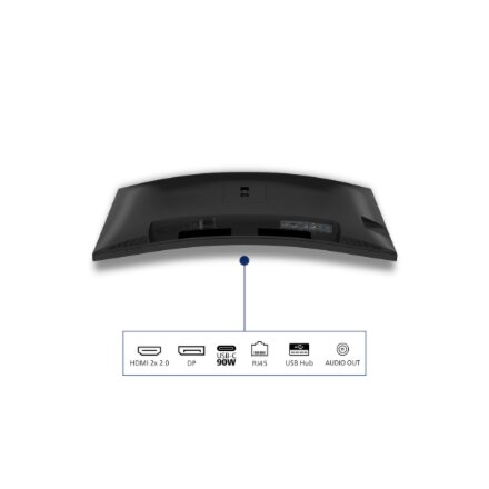 Philips , 34B2U3600C/00 , 34 , VA , 21:9 , 60 Hz , 4 ms , 3440 x 1440 pixels , 300 cd/m² , HDMI ports quantity 1 , Black