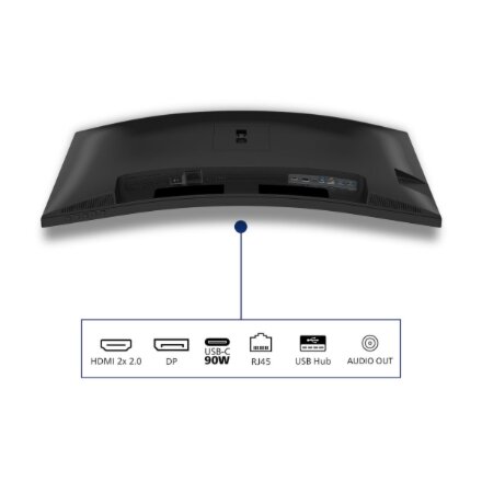 Philips , 34B2U3600C/00 , 34 , VA , 21:9 , 60 Hz , 4 ms , 3440 x 1440 pixels , 300 cd/m² , HDMI ports quantity 1 , Black