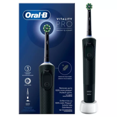 Oral-B Electric Toothbrush , Vitality Pro , Rechargeable , For adults , Number of brush heads included 1 , Number of teeth brushing modes 3 , Black