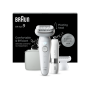 Braun Epilator , SES9-341 Silk-épil 9 , Operating time (max) 50 min , Number of power levels 2 , Wet & Dry , White