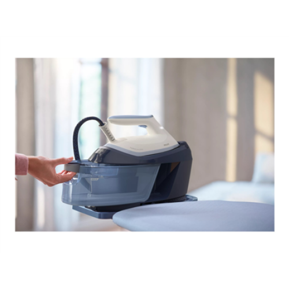Philips , Steam Generator , PerfectCare PSG6026/20 , 2400 W , 1.8 L , 6.5 bar , Auto power off , Vertical steam function , Calc-clean function , Blue/White