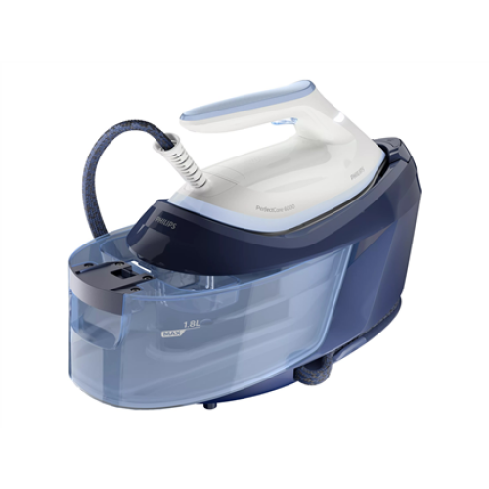 Philips , Steam Generator , PerfectCare PSG6026/20 , 2400 W , 1.8 L , 6.5 bar , Auto power off , Vertical steam function , Calc-clean function , Blue/White