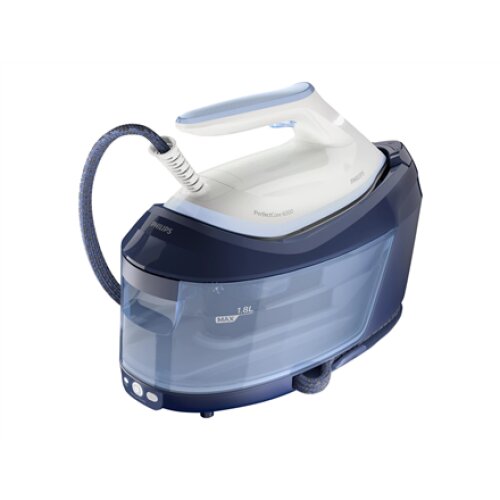 Philips , Steam Generator , PerfectCare PSG6026/20 , 2400 W , 1.8 L , 6.5 bar , Auto power off , Vertical steam function , Calc-clean function , Blue/White