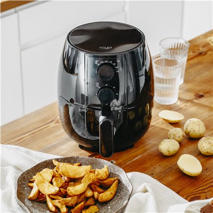 Adler Airfryer Oven , AD 6312 , Power 1600 W , Capacity 2.5 L , Convection , Black