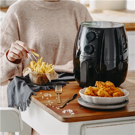 Adler Airfryer Oven , AD 6312 , Power 1600 W , Capacity 2.5 L , Convection , Black
