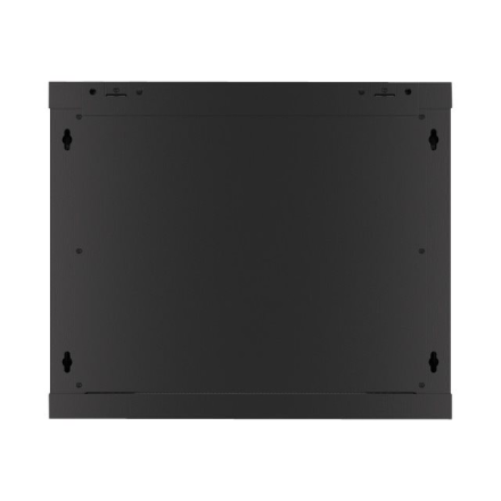 Lanberg Rack cabinet 19 wall-mount 9U/600x600 (flat pack) for self-assembly with metal door, black , Lanberg