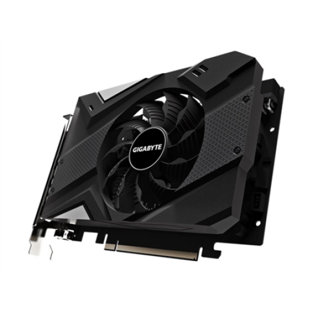Gigabyte , GV-N1656OC-4GD 2.0 , NVIDIA , Processor family , 4 GB , GeForce GTX 1650 , GDDR6 , Memory slots , Cooling type , DVI-D ports quantity 1 , HDMI ports quantity 1 , PCI-E 3.0 x 16 , Memory clock speed 1‎2000 MHz , Processor frequency 1‎635 MHz