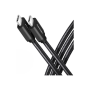 AXAGON Data and charging USB 3.2 Gen 1 cable, 1 m , BUCM3-CM10AB , USB Type C - USB Type C