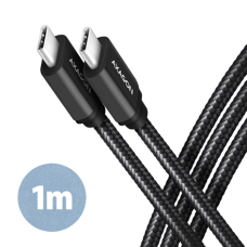 AXAGON Data and charging USB 3.2 Gen 1 cable, 1 m , BUCM3-CM10AB , USB Type C - USB Type C