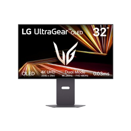 LG , 32GX870A-B , 32 , OLED , UHD , 16:9 , 240 Hz , 0.03 ms , 3840 x 2160 pixels , 275 cd/m² , HDMI ports quantity 2