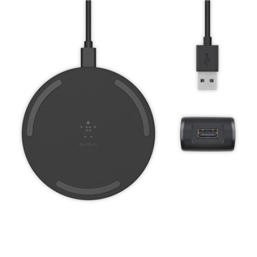 Belkin , Wireless Charging Pad with PSU & Micro USB Cable , WIA001vfBK
