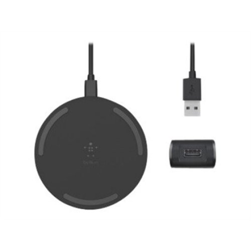 Belkin , Wireless Charging Pad with PSU & Micro USB Cable , WIA001vfBK