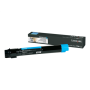 Lexmark C950X2CG , C950 Cyan Extra High Yield Toner Cartridge , Cartridge , Cyan