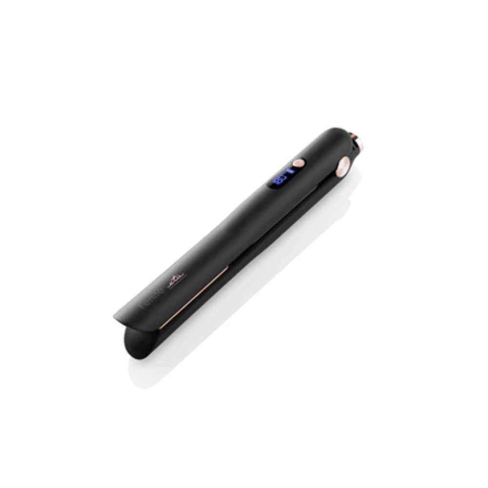 ETA Cordless Hair Straightener , ETA833390000 Fenite , Ceramic heating system , Display LED , Temperature (min) 150 °C , Temperature (max) 180 °C , Number of heating levels 3 , Black