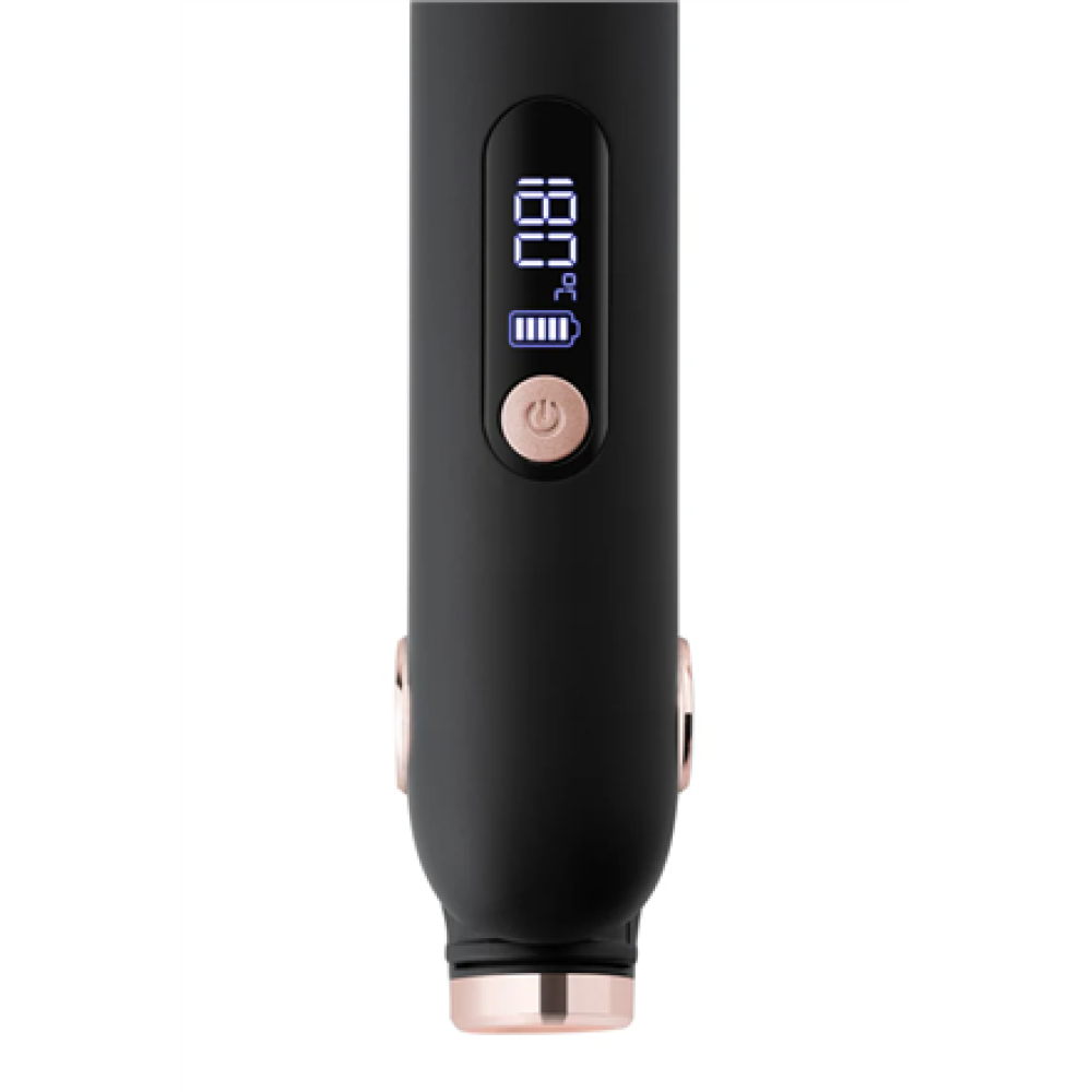 ETA Cordless Hair Straightener , ETA833390000 Fenite , Ceramic heating system , Display LED , Temperature (min) 150 °C , Temperature (max) 180 °C , Number of heating levels 3 , Black