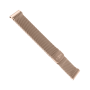 Fixed , Mesh Strap with Quick Release 22mm for Smartwatch , Rose gold