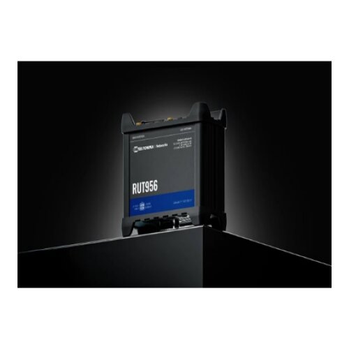 Teltonika , Industrial Router , RUT956 , 802.11n , 10/100 Mbit/s , Ethernet LAN (RJ-45) ports 4 , Mesh Support No , MU-MiMO No , 2G/3G/4G , Antenna type 2 x SMA for LTE, 2 x RP-SMA for WiFi, 1 x SMA for GNSS , 1x USB 2.0