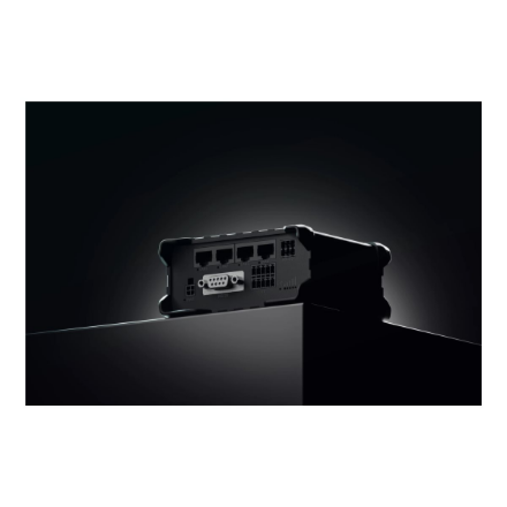 Industrial Router , RUT956 , 802.11n , 10/100 Mbit/s , Ethernet LAN (RJ-45) ports 4 , Mesh Support No , MU-MiMO No , 2G/3G/4G , Antenna type 2 x SMA for LTE, 2 x RP-SMA for WiFi, 1 x SMA for GNSS , 1x USB 2.0