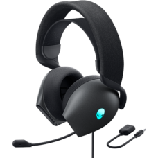 Dell , Alienware Wired Gaming Headset , AW520H , Wired , Over-Ear , Noise canceling