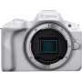 Canon , EOS R50 WH + RF-S 18-45mm F4.5-6.3 IS STM (SIP) , Megapixel 24.2 MP , Image stabilizer , ISO sensitivity (max) 32000 , Display diagonal 2.95 , Wi-Fi , Video recording , Automatic, manual , CMOS , White