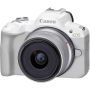 Canon , Megapixel 24.2 MP , Optical zoom x , Image stabilizer , ISO 32000 , Display diagonal 2.95 , Wi-Fi , Video recording , Automatic, manual , Frame rate fps , CMOS , White