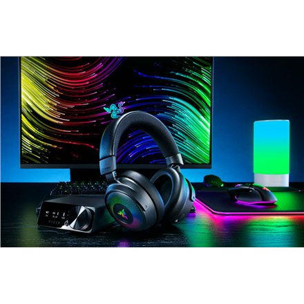 Razer Gaming Headset , Kraken V4 Pro , Bluetooth , Over-ear , Microphone , Wireless , Black