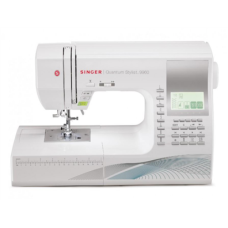 Singer , Sewing Machine , Quantum Stylist™ 9960 , Number of stitches 600 , Number of buttonholes 13 , White