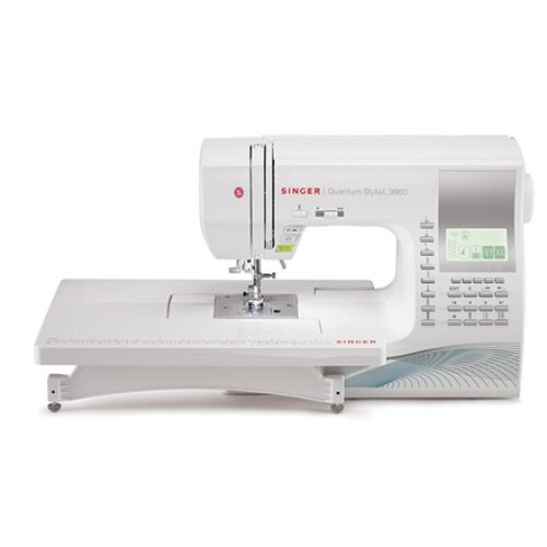 Singer , Sewing Machine , Quantum Stylist™ 9960 , Number of stitches 600 , Number of buttonholes 13 , White