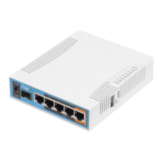 MikroTik , RB962UiGS-5HacT2HnT , hAP ac , 802.11ac , 2.4/5.0 , 1300 Mbit/s , 10/100/1000 Mbit/s , Ethernet LAN (RJ-45) ports 5 , MU-MiMO Yes , PoE in/out